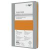 Sigel LS200 poznámková kniha Linescape Hardcover DIN A5 čtverečkovaný světle šedá, neonově oranžová Počet listů: 88