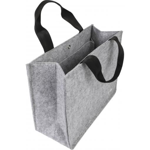 Sigel brašna na notebooky Desk Sharing Bag Basic M Syntetická plst světle šedá (š x v x h) 36 x 28 x 15 cm Max. velikost: 39,1 cm (15,4)