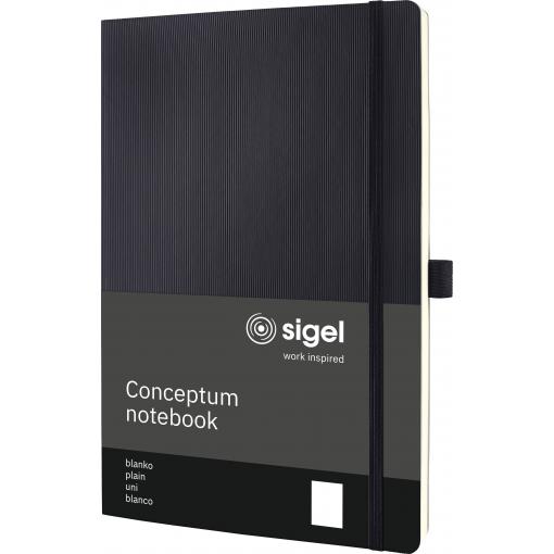 Sigel CO338 poznámková kniha Conceptum Softcover A4 čisté černá Počet listů: 97