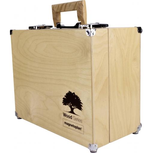 magnetoplan Wood Series moderační kufřík bříza, kov počet dílů: 2400 360 mm x 270 mm x 183 mm břízová