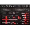 KS Tools 811.0169 sada nástrčných klíčů, 1/4 (6,3 mm), 811.0169