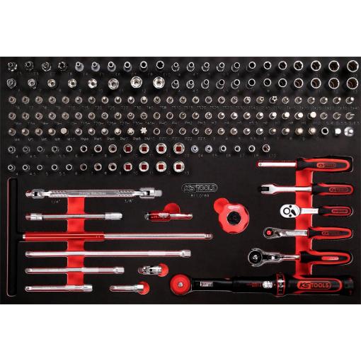 KS Tools 811.0169 sada nástrčných klíčů, 1/4 (6,3 mm), 811.0169