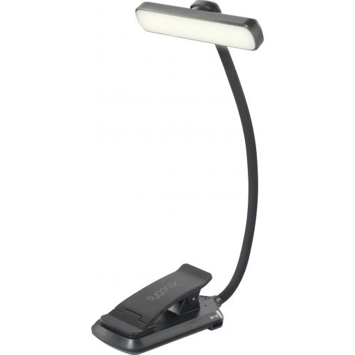 Sygonix SY-6748338 stolní lampa LED 1 W černá