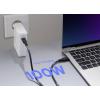 Renkforce USB kabel USB 4.0 USB-C ® zástrčka 1.00 m černá RF-6830438