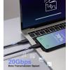 Renkforce USB kabel USB 4.0 USB-C ® zástrčka 1.00 m černá RF-6830438
