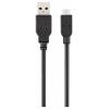 Renkforce USB kabel USB 2.0 USB-A zástrčka, USB Micro-B zástrčka 1.00 m černá RF-6830430