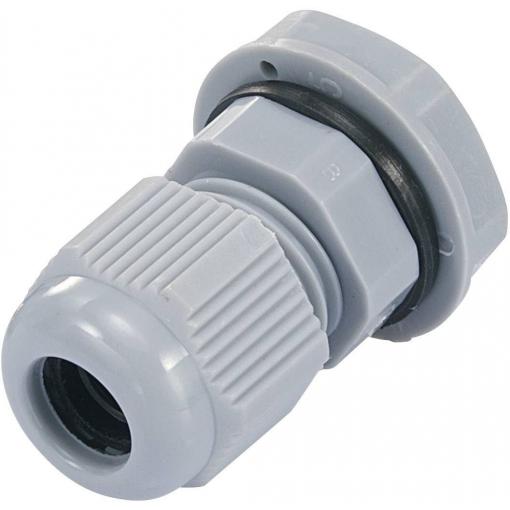 TRU COMPONENTS TC-EGRWW7GY3203 kabelová průchodka, 1593007, od 3.5 mm, do 6 mm, PG7, 1 ks