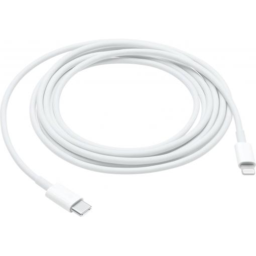 Apple USB kabel USB 2.0 USB-C ® zástrčka, Apple Lightning konektor 2.00 m bílá MW2R3ZM/A