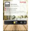 Telestar TOP 550 Schwarz tuner internetové rádio, Bluetooth®, CD přehrávač, DAB+, USB, černá