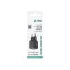 Adaptér USB iPEAX GaN USB/USB-C 90010128 Black