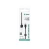 Kabel iPEAX 90010104 USB/Lightning 1m Black