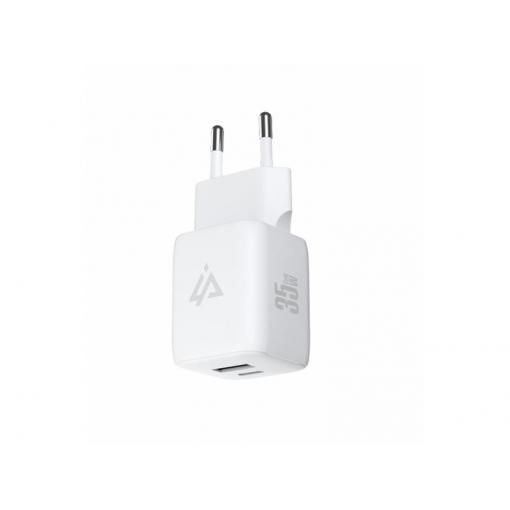 Adaptér USB iPEAX GaN USB/USB-C 90010131 White
