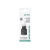 Adaptér USB iPEAX GaN USB/USB-C 90010127 Black