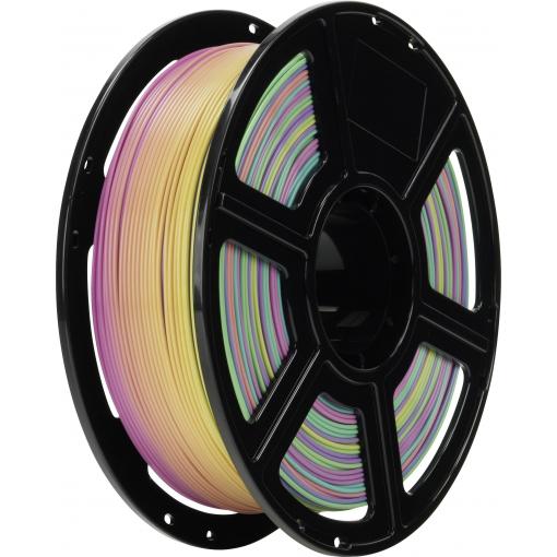 Renkforce RF-6838890 vlákno pro 3D tiskárny PLA plast Filament pro vysokorychlostní 3D tisk 1.75 mm 1 kg Duhová 1 ks