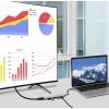 Renkforce USB-C® dokovací stanice RF-DKS-907 Vhodné pro značky (dokovací stanice pro notebook): univerzální napájení USB-C®, integrovaná čtečka karet