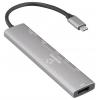 Renkforce USB-C® dokovací stanice RF-DKS-907 Vhodné pro značky (dokovací stanice pro notebook): univerzální napájení USB-C®, integrovaná čtečka karet