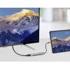 Renkforce USB-C® dokovací stanice RF-DKS-907 Vhodné pro značky (dokovací stanice pro notebook): univerzální napájení USB-C®, integrovaná čtečka karet