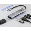 Renkforce USB-C® dokovací stanice RF-DKS-908 Vhodné pro značky (dokovací stanice pro notebook): univerzální napájení USB-C®