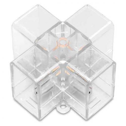 Spojka 90° 2pin pro LED trubice HEXAGON h_m180e