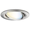 Paulmann 92441 LED stropní svítidlo, LED vestavné svítidlo, 6 W, železo (kartáčované)