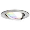 Paulmann 92434 LED stropní svítidlo, LED vestavné svítidlo, 6 W, železo (kartáčované)
