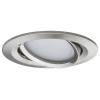 Paulmann 92434 LED stropní svítidlo, LED vestavné svítidlo, 6 W, železo (kartáčované)
