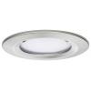 Paulmann 92448 LED stropní svítidlo, LED vestavné svítidlo, 6 W, železo (kartáčované)