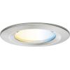 Paulmann 92448 LED stropní svítidlo, LED vestavné svítidlo, 6 W, železo (kartáčované)