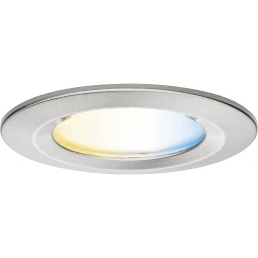Paulmann 92448 LED stropní svítidlo, LED vestavné svítidlo, 6 W, železo (kartáčované)