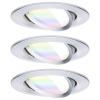 Paulmann 92435 LED stropní svítidlo, LED vestavné svítidlo, 6 W, Hliník (soustružený)
