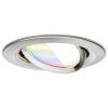Paulmann 92439 LED stropní svítidlo, LED vestavné svítidlo, 6 W, železo (kartáčované)