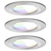 Paulmann 92450 LED stropní svítidlo, LED vestavné svítidlo, 6 W, železo (kartáčované)