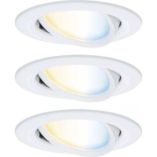 Paulmann 92440 LED stropní svítidlo, LED vestavné svítidlo, 6 W, bílá (matná)