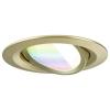 Paulmann 92436 LED stropní svítidlo, LED vestavné svítidlo, 6 W, zlatá (matná)