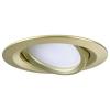 Paulmann 92436 LED stropní svítidlo, LED vestavné svítidlo, 6 W, zlatá (matná)