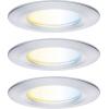 Paulmann 92444 LED stropní svítidlo, LED vestavné svítidlo, 6 W, Hliník (soustružený)