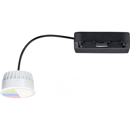 Paulmann 92452 LED stropní svítidlo, LED vestavné svítidlo, 6 W, saténová