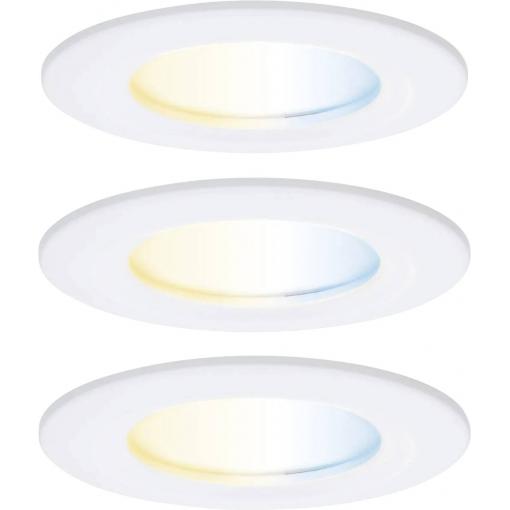 Paulmann 92442 LED stropní svítidlo, LED vestavné svítidlo, 6 W, bílá (matná)