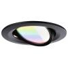 Paulmann 92437 LED stropní svítidlo, LED vestavné svítidlo, 6 W, černá (matná)