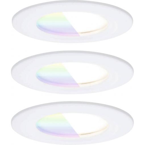 Paulmann 92449 LED stropní svítidlo, LED vestavné svítidlo, 6 W, bílá (matná)