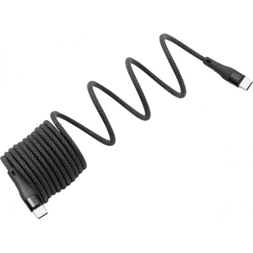 BKL Electronic Kabel USB-C USB 2.0 USB-B zástrčka 2 m černá stínění pletivem 10080173