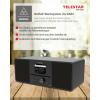 Telestar TOP 300 Schwarz 5700300 rádio CD, internetové, DAB+, FM, USB, Wi-Fi, internet, DAB+, CD, Bluetooth, AUX, vč. dálkového ovládání, černá