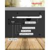 Telestar TOP 300 Schwarz 5700300 rádio CD, internetové, DAB+, FM, USB, Wi-Fi, internet, DAB+, CD, Bluetooth, AUX, vč. dálkového ovládání, černá