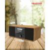 Telestar TOP 300 Holz 5701300 rádio CD, internetové, DAB+, FM, USB, Wi-Fi, internet, DAB+, CD, Bluetooth, AUX, vč. dálkového ovládání, dřevo