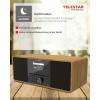 Telestar TOP 300 Holz 5701300 rádio CD, internetové, DAB+, FM, USB, Wi-Fi, internet, DAB+, CD, Bluetooth, AUX, vč. dálkového ovládání, dřevo