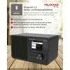 Telestar TOP 200 Schwarz 5700200 internetové přenosné rádio, internetové, DAB+, FM, černá