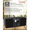 Telestar TOP 250 Schwarz 5700250 internetové přenosné rádio, DAB+, internetové, FM, černá