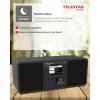 Telestar TOP 250 Schwarz 5700250 internetové přenosné rádio, DAB+, internetové, FM, černá