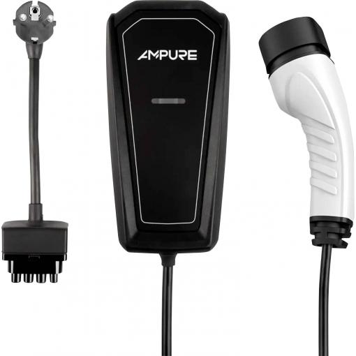 Ampure Go Cordset 3kW E/F mobilní nabíjecí stanice typ 2, Mode 2 , 13 A, 3 kW, žádná, 5910738
