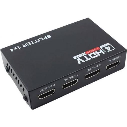 HDMI rozbočovač 1×4, Full HD, s napájením 5 V